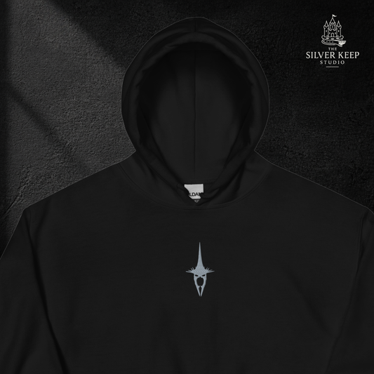Dark Fantasy Embroidered Sweatshirt | Witch-king of Angmar | No man can kill me