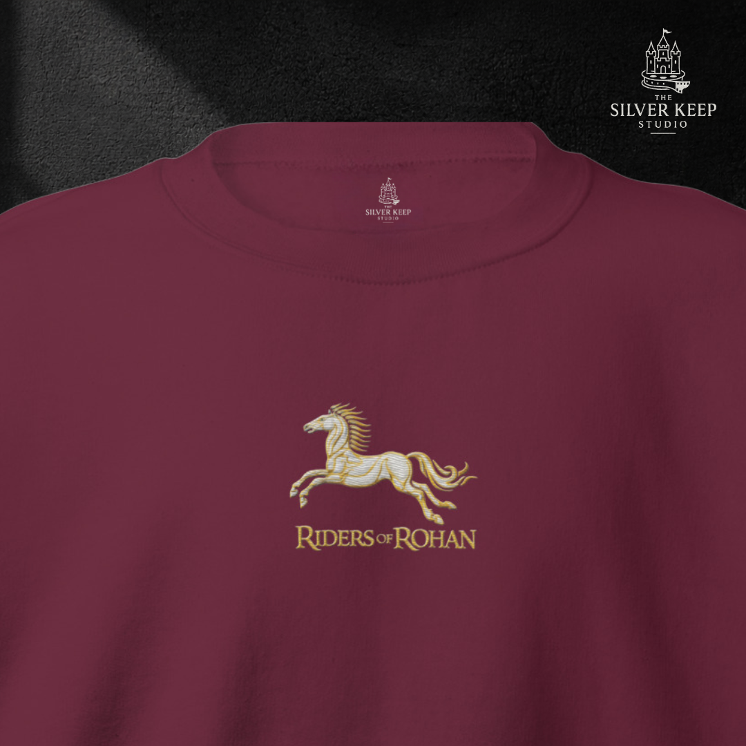 RIDERS OF ROHAN – Sudadera Épica Inspirada en los Rohirrim