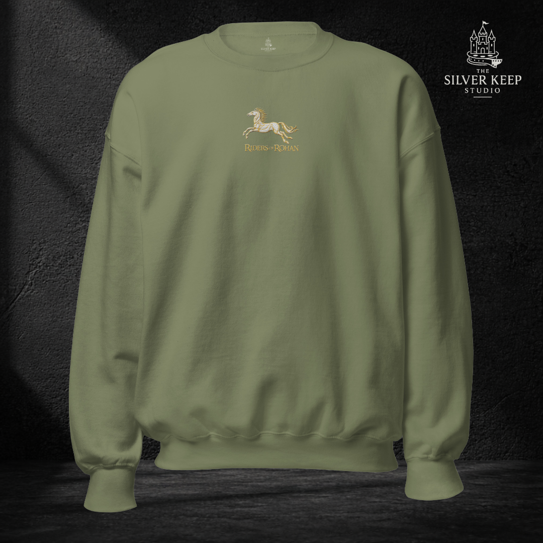RIDERS OF ROHAN – Sudadera Épica Inspirada en los Rohirrim