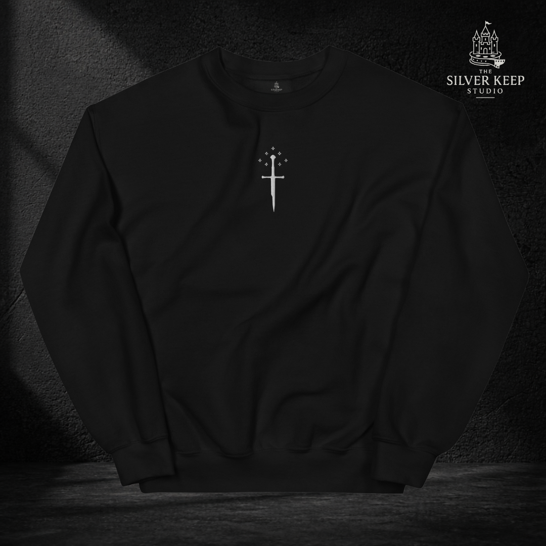 FRAGMENTOS DE NARSIL – Sudadera Épica Inspirada en la Espada de Elendil