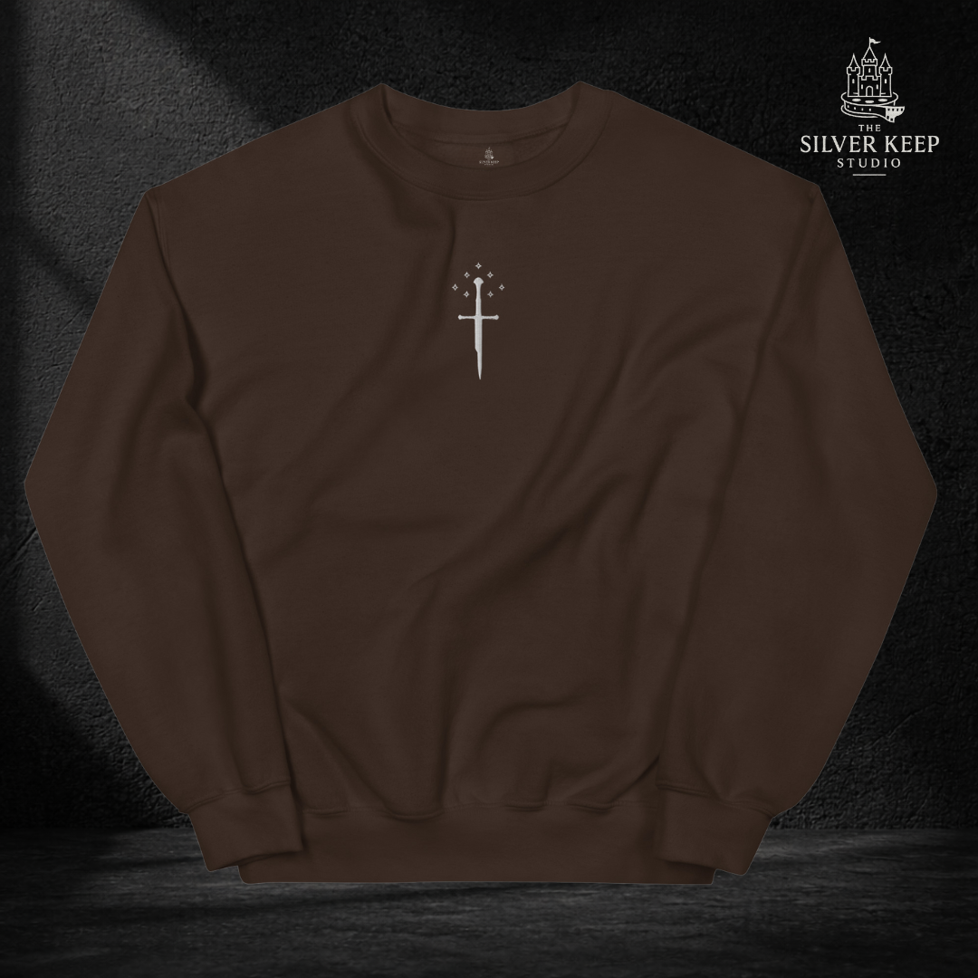 FRAGMENTOS DE NARSIL – Sudadera Épica Inspirada en la Espada de Elendil