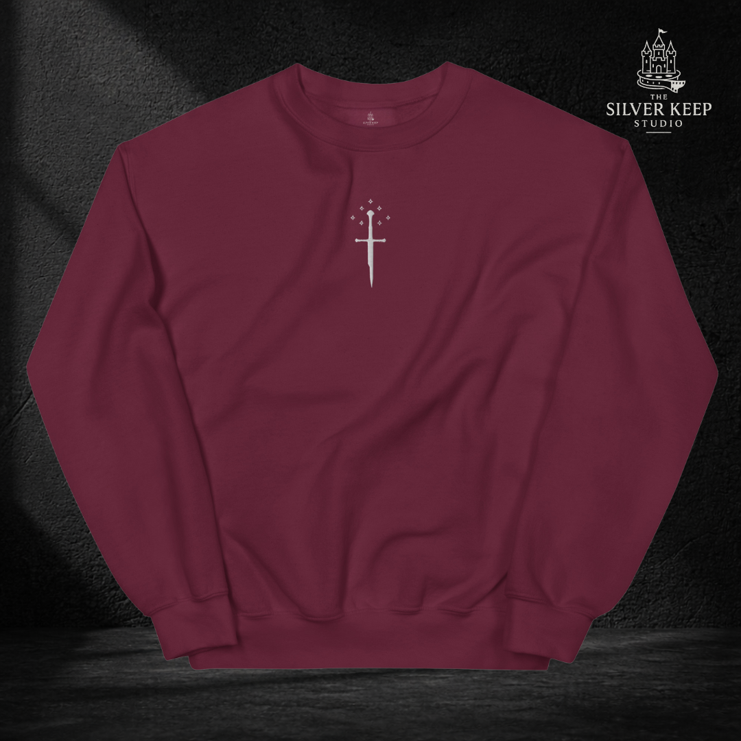 FRAGMENTOS DE NARSIL – Sudadera Épica Inspirada en la Espada de Elendil