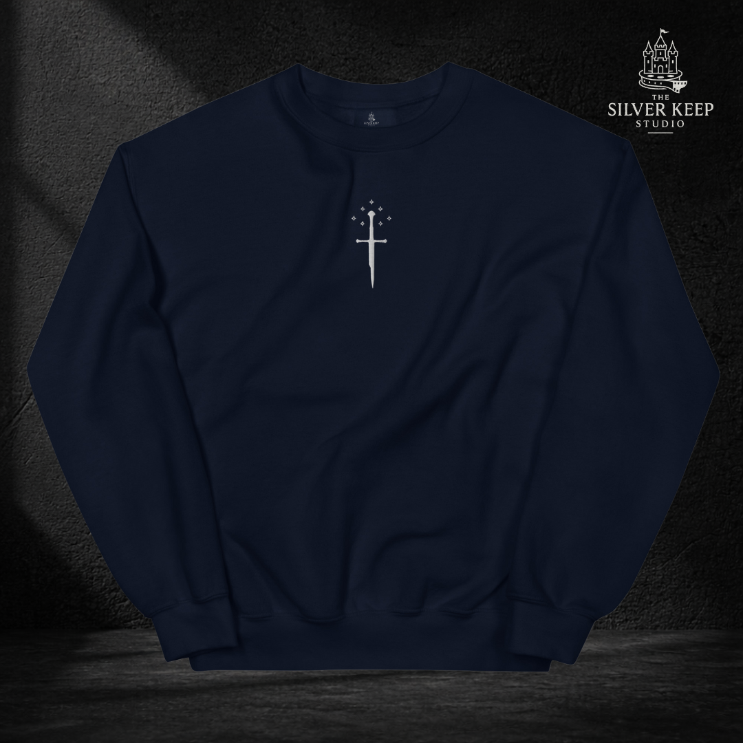 FRAGMENTOS DE NARSIL – Sudadera Épica Inspirada en la Espada de Elendil