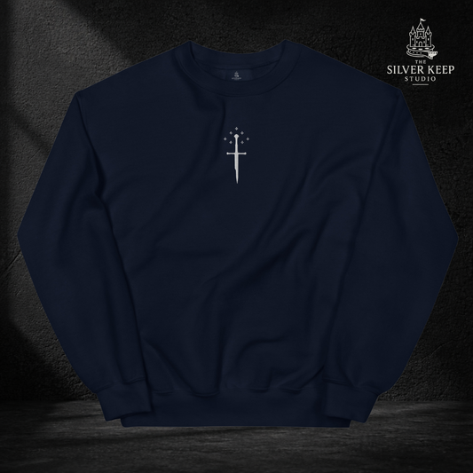 FRAGMENTOS DE NARSIL – Sudadera Épica Inspirada en la Espada de Elendil