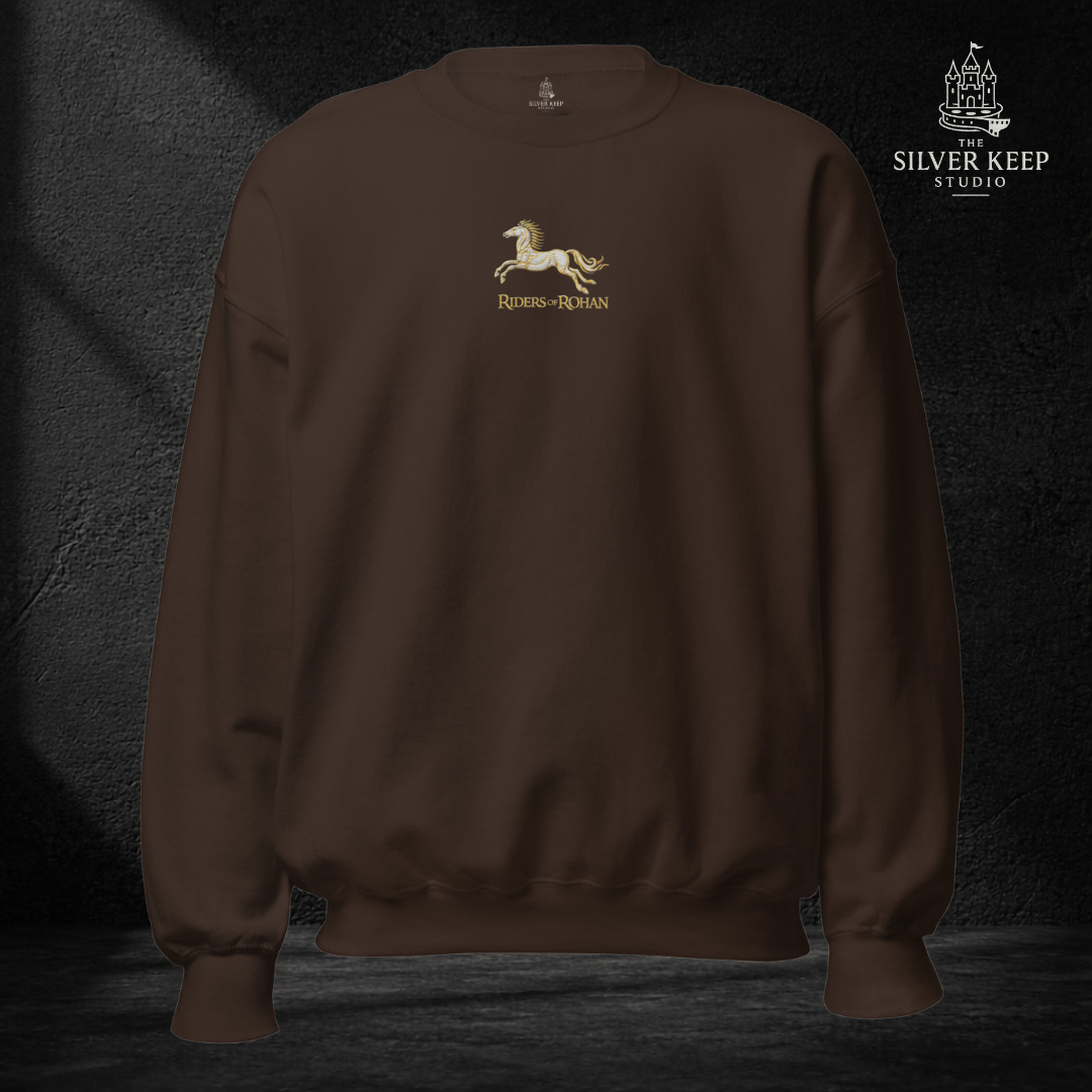 RIDERS OF ROHAN – Sudadera Épica Inspirada en los Rohirrim