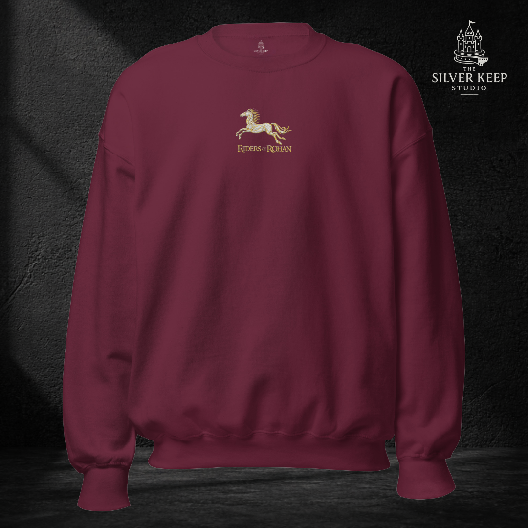 RIDERS OF ROHAN – Sudadera Épica Inspirada en los Rohirrim