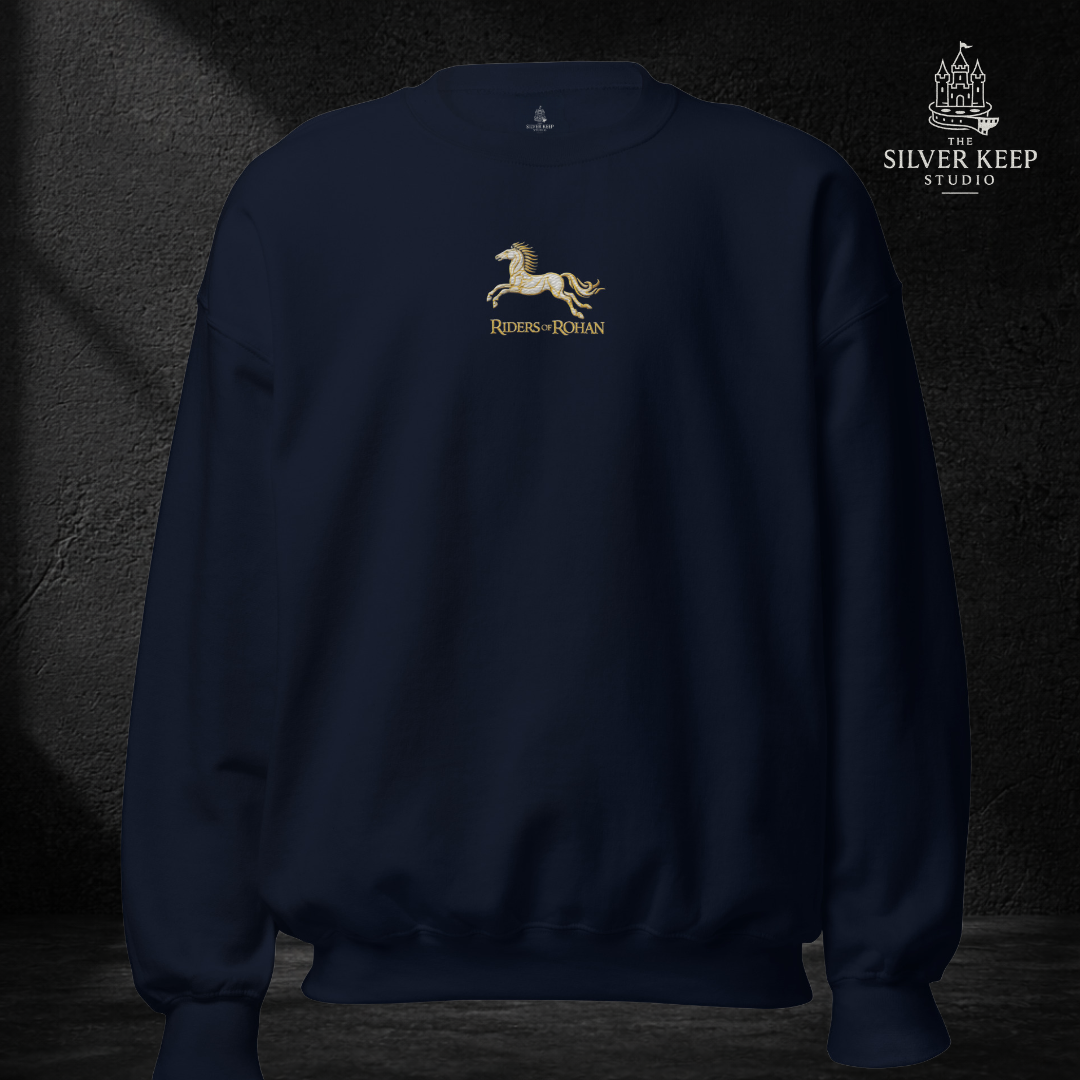 RIDERS OF ROHAN – Sudadera Épica Inspirada en los Rohirrim